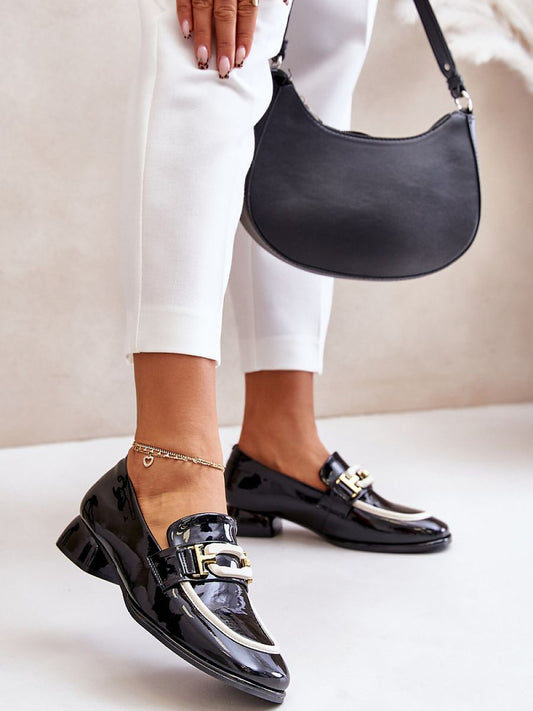 Heeled low shoes model 201142 Step in style-0