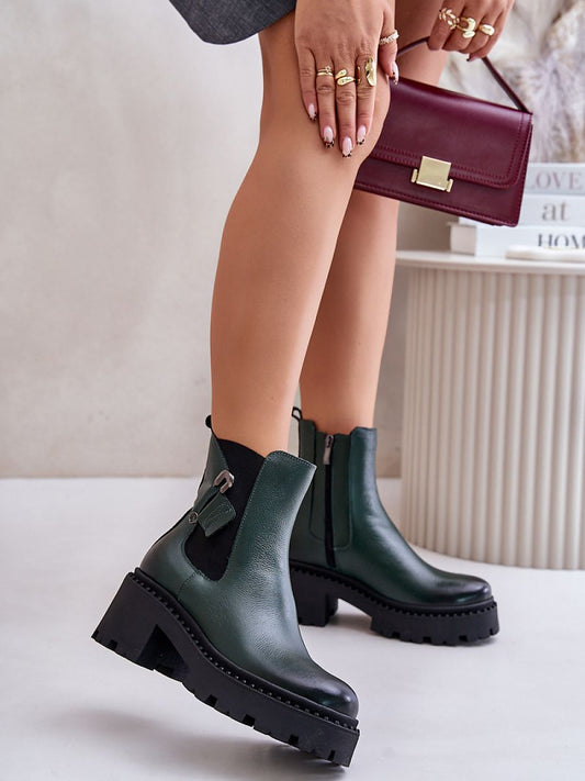Heel boots model 201178 Step in style-0