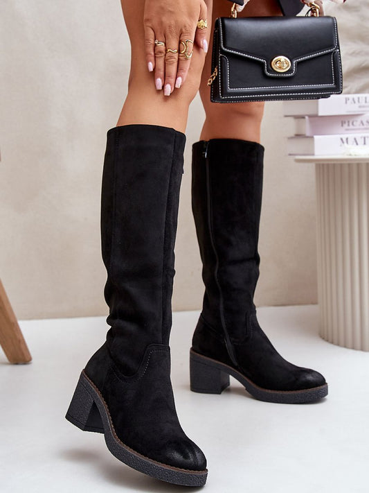 Heel boots model 202103 Step in style-0