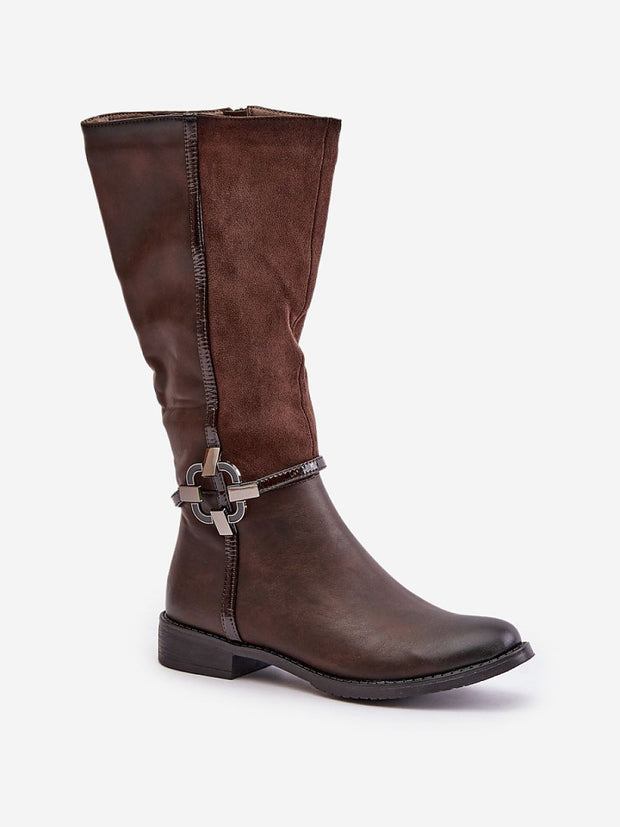Thigh-Hight Boots model 202105 Step in style-1