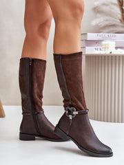 Thigh-Hight Boots model 202105 Step in style-2