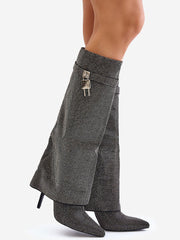 Heel boots model 202602 Step in style-0