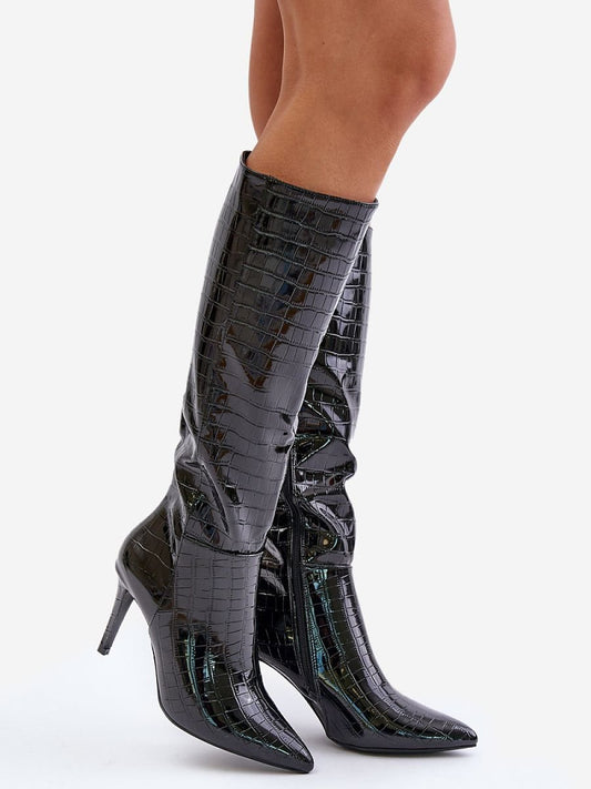 Heel boots model 202608 Step in style-0
