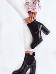 Heel boots model 173759 Step in style-0
