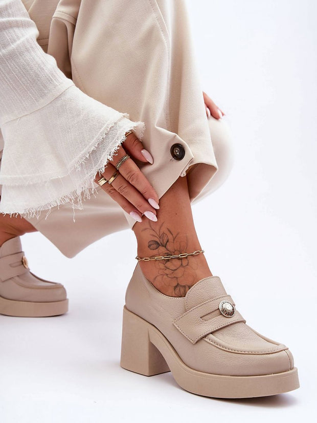 Heeled low shoes model 183949 Step in style-1