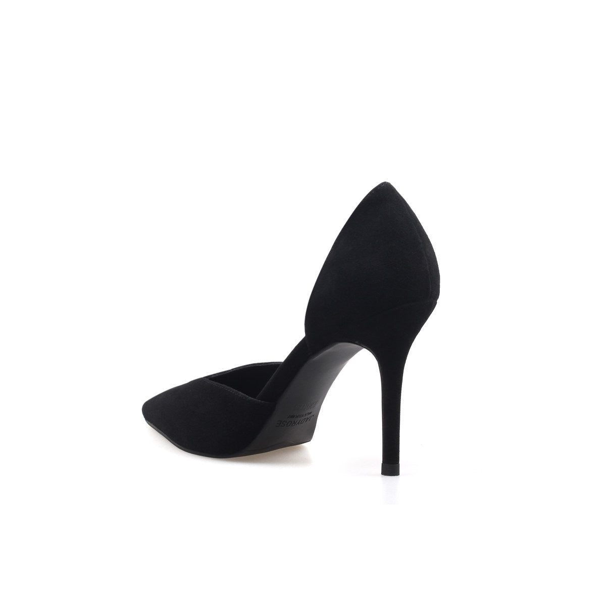 Cut-Out Leather Stiletto Pumps-2