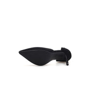 Cut-Out Leather Stiletto Pumps-4