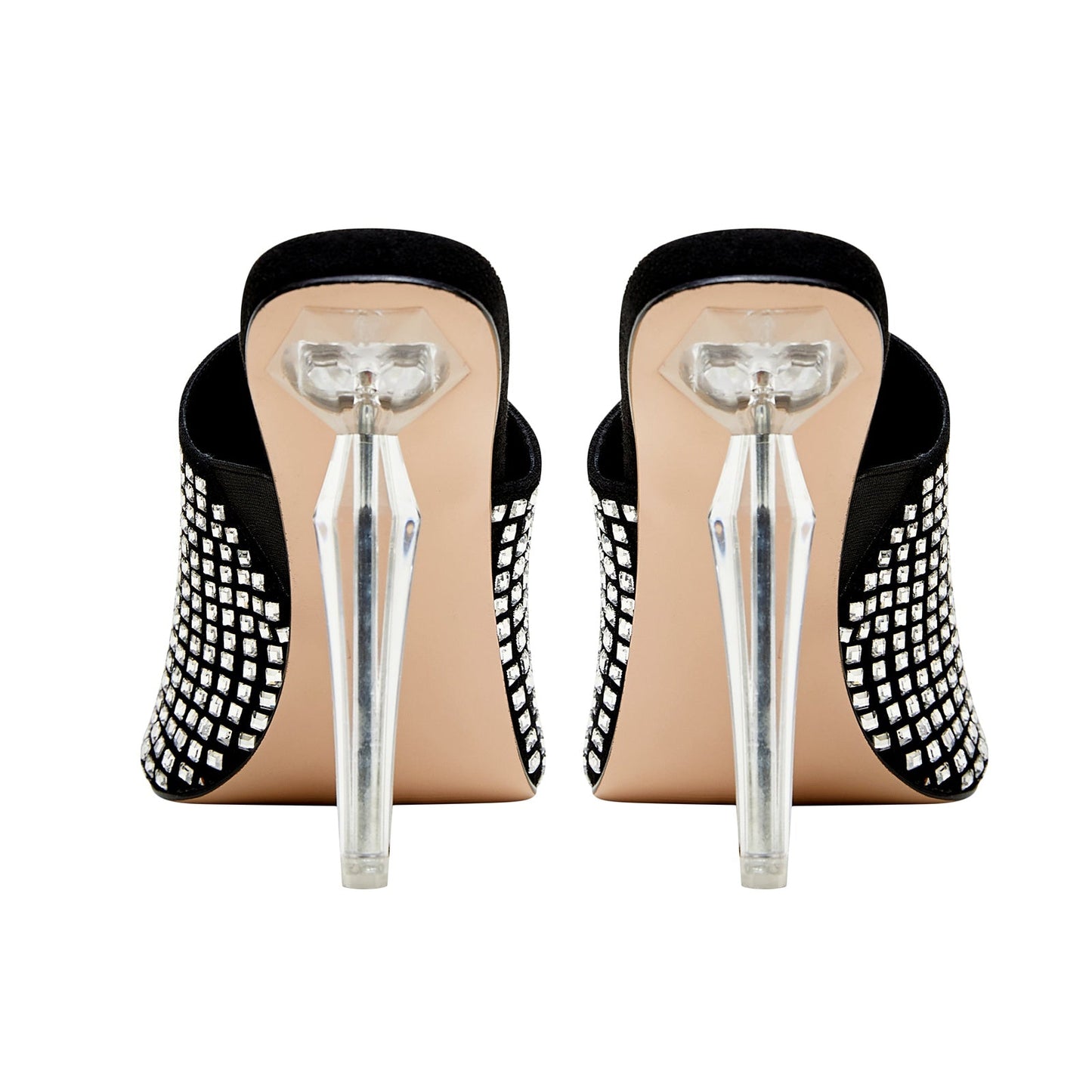 Disco Mirror Mosaic Stiletto Mules-3