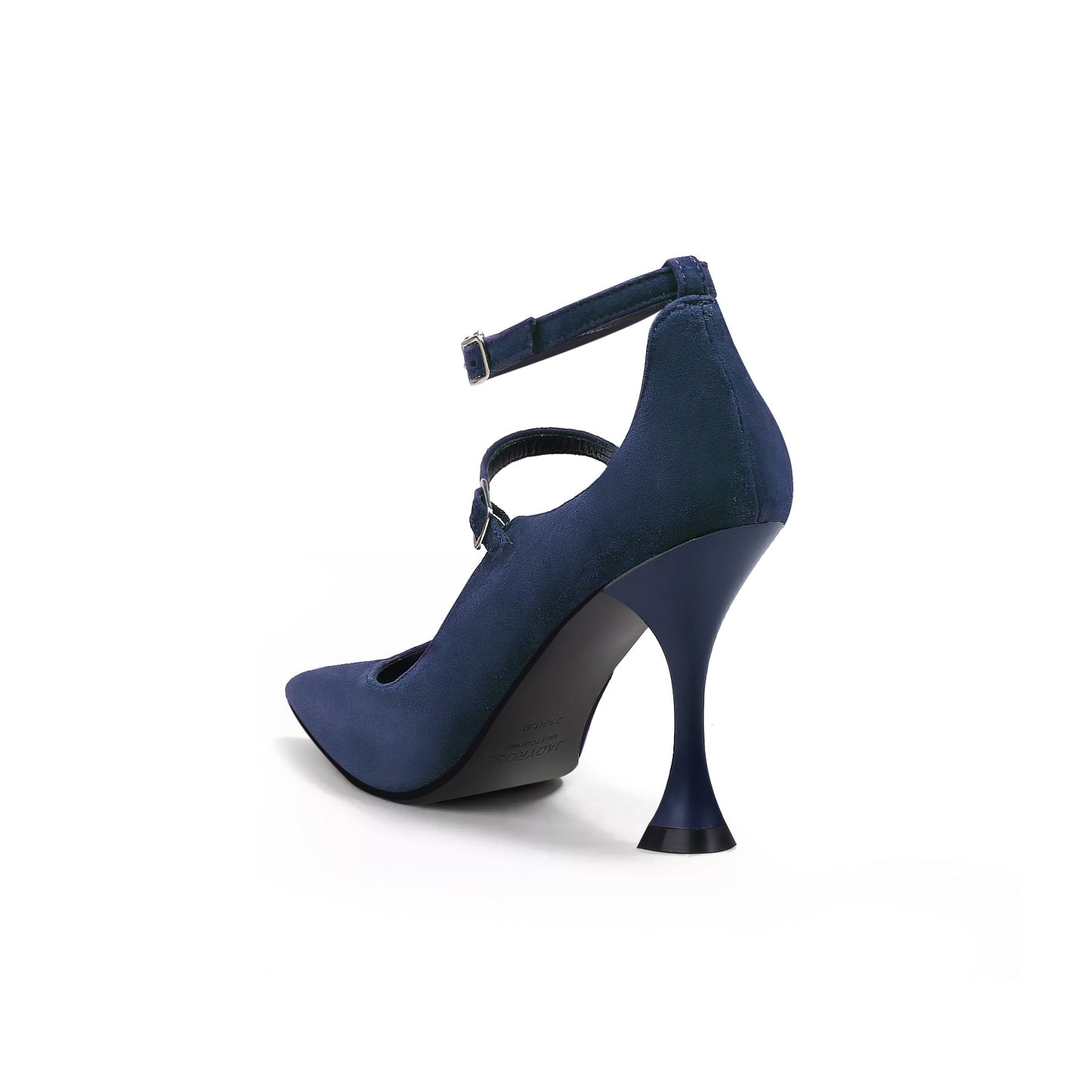 Double Strap Scallop Pumps-2