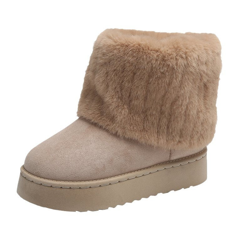 Plush Winter Boots