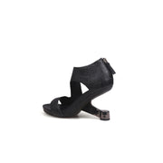 Elegant Textured Strap Wedges-3