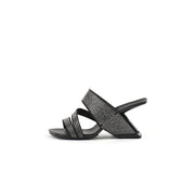 Splendid Spiral Embellished Gravity Mules-5