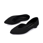Emma Pointed Toe Low Heel Commuter Flats-1