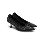 Enchanted Butterfly Pointed Toe Kitten Heels-1