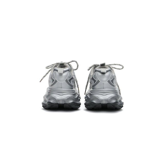 Fancy Silver Training Sneakers-2
