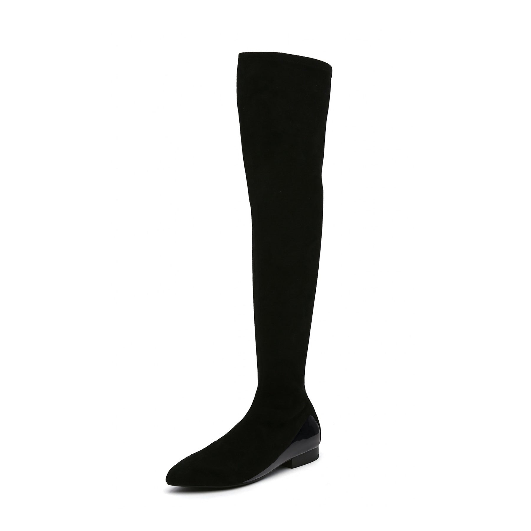 Flat Knee High Boots-1
