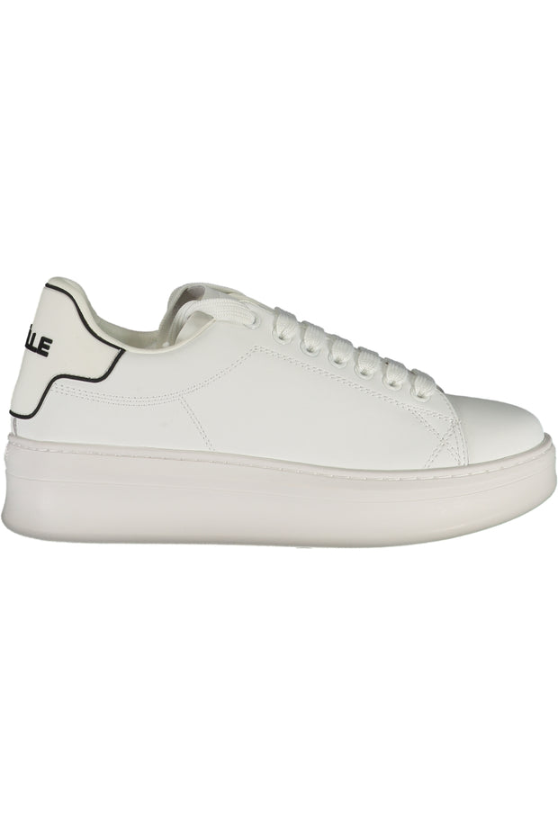 GAELLE PARIS WHITE WOMEN'S SPORTS SHOES-0