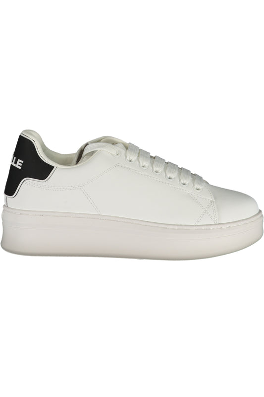 GAELLE PARIS WHITE WOMEN'S SPORTS SHOES-0