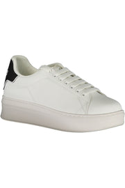 GAELLE PARIS WHITE WOMEN'S SPORTS SHOES-1