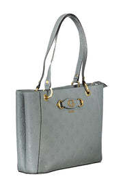 GUESS JEANS BLUE WOMEN'S BAG-2