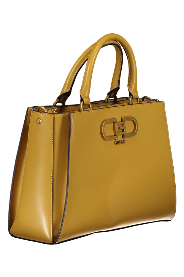 GUESS JEANS YELLOW WOMEN'S BAG-1