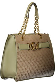 GUESS JEANS GREEN WOMAN BAG-2