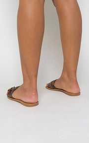 Open Toe Flat Sandals-2