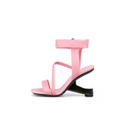 Intertwined Ankle Strap Sandals-6