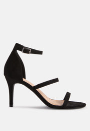 Kazaki Mid Heel Ankle Strap Sandals-0