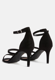 Kazaki Mid Heel Ankle Strap Sandals-2