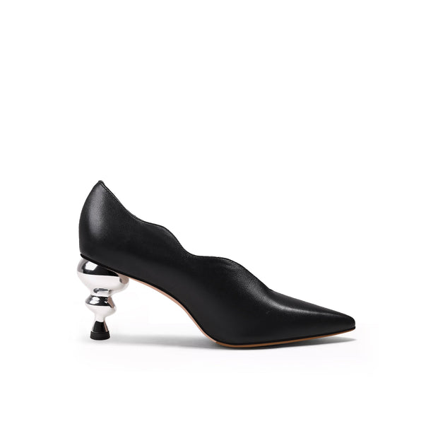 Scalloped Edge Kettle Heel Pumps-2
