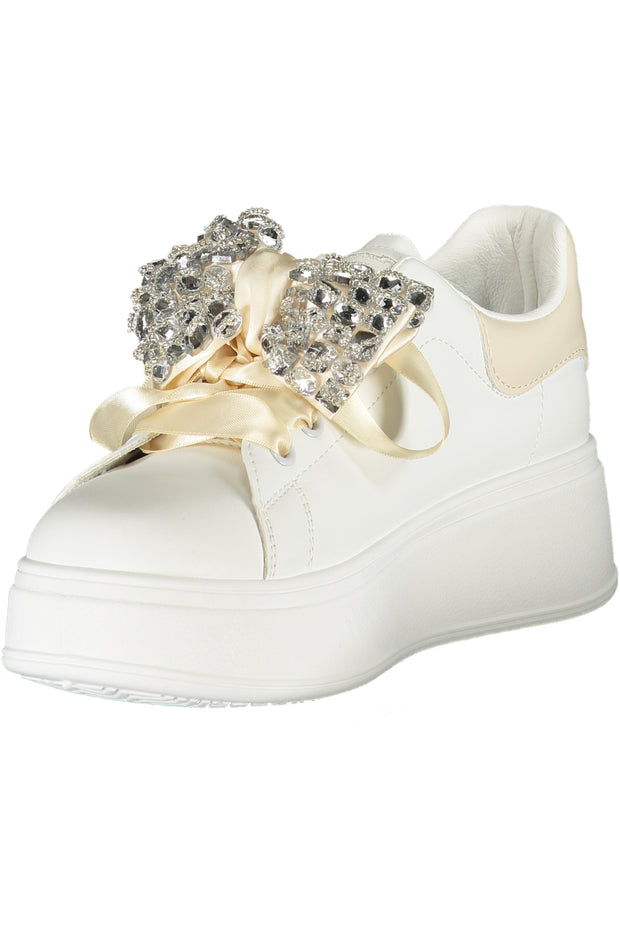 LAURA BIAGIOTTI WOMEN'S SPORTS SHOES WHITE-2