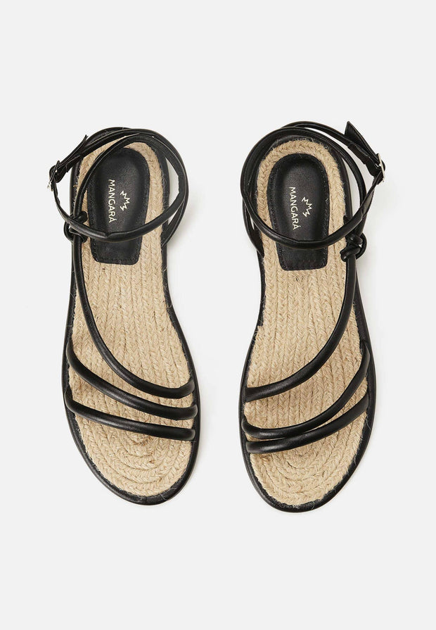 Mangará Angico LEATHER STRAPPY SANDALS-1