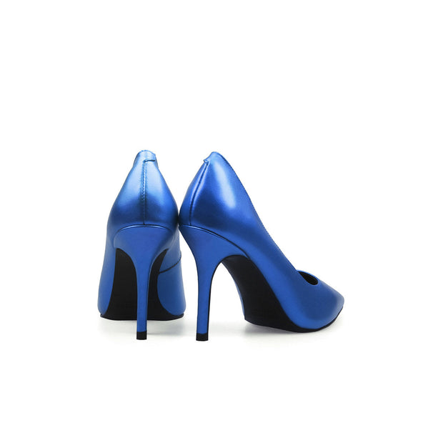 Premium Metallic Point Toe Pumps-2