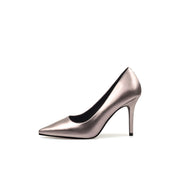 Premium Metallic Point Toe Pumps-7