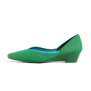 Minimalist Heart Cap Pointed Toe Princess Flats-7