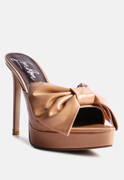 My Time Bow Embellished Stiletto Sandal-1
