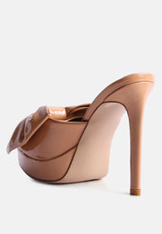 My Time Bow Embellished Stiletto Sandal-2
