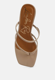 Night Life Pin Heels Casual Sandals-3