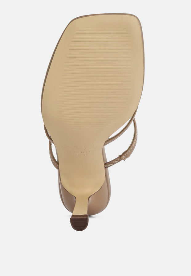 Night Life Pin Heels Casual Sandals-4