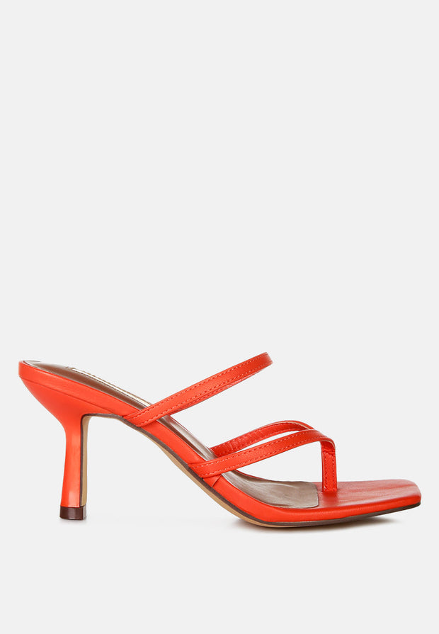 Night Life Pin Heels Casual Sandals-5