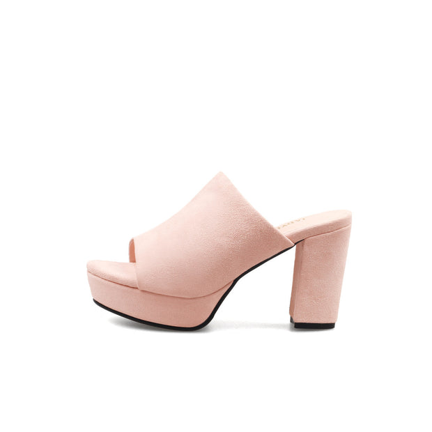 Open Toe Platform Mules-5