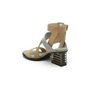 Open Toe Strappy Slingback Sandals-3
