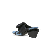 Padded Wrap Open Toe Mules-3
