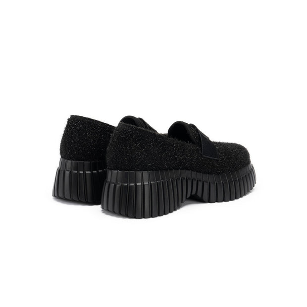 Paris Platform Block Heel Loafers-3