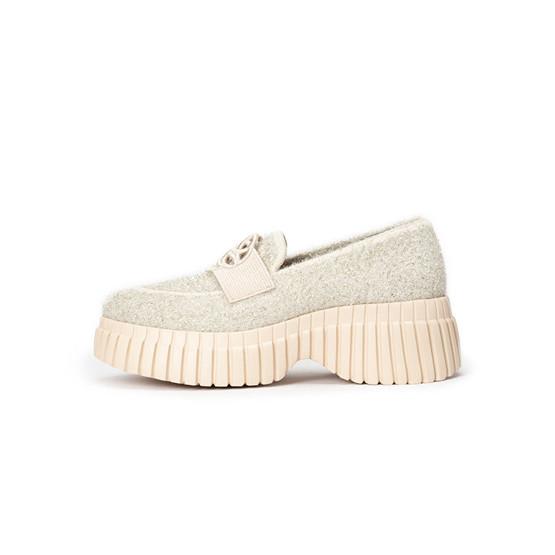 Paris Platform Block Heel Loafers-5