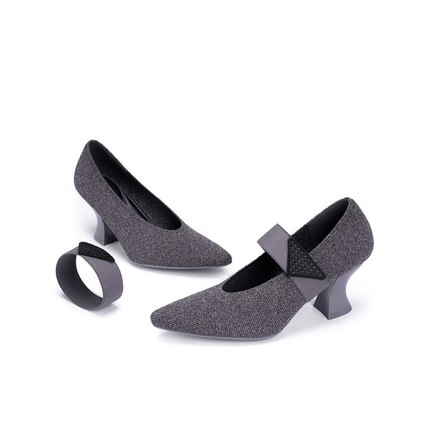 Pointed Toe French Chic Pumps-3