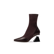 Pointed Toe Glam Ankle Boots-6