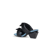 Quirky Padded Strap Mules-3