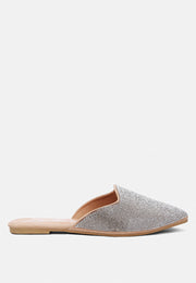 Rayen Rhinestones Embellished Mules-5